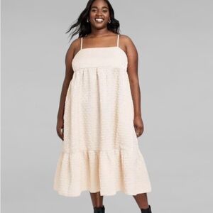 Kika Vargas Cream Dress